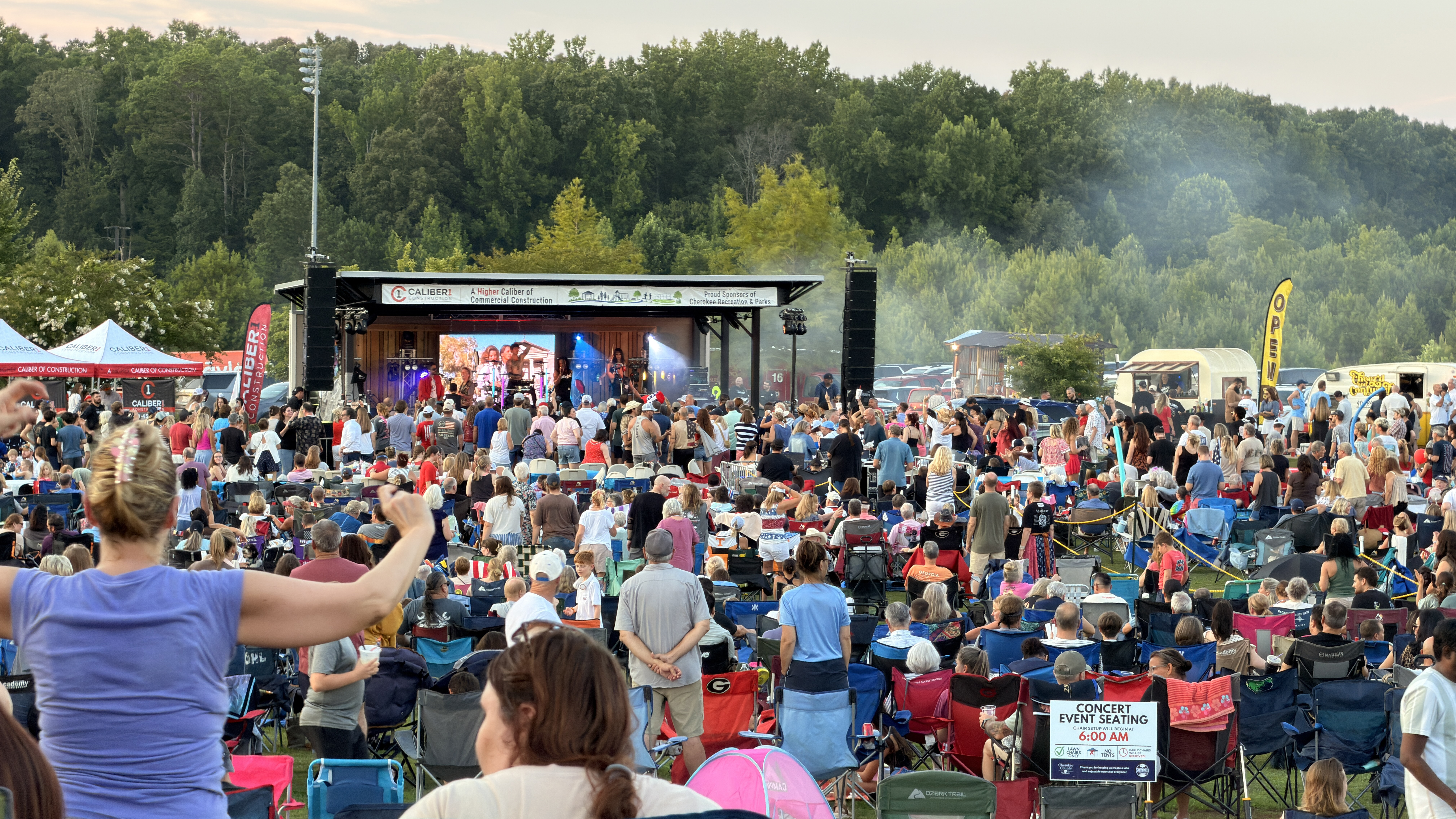 photo of crowd at a concert